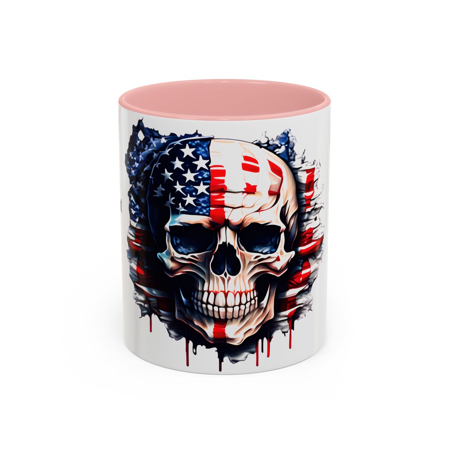 American Skull Graphic Coffee Mug - 11oz & 15oz