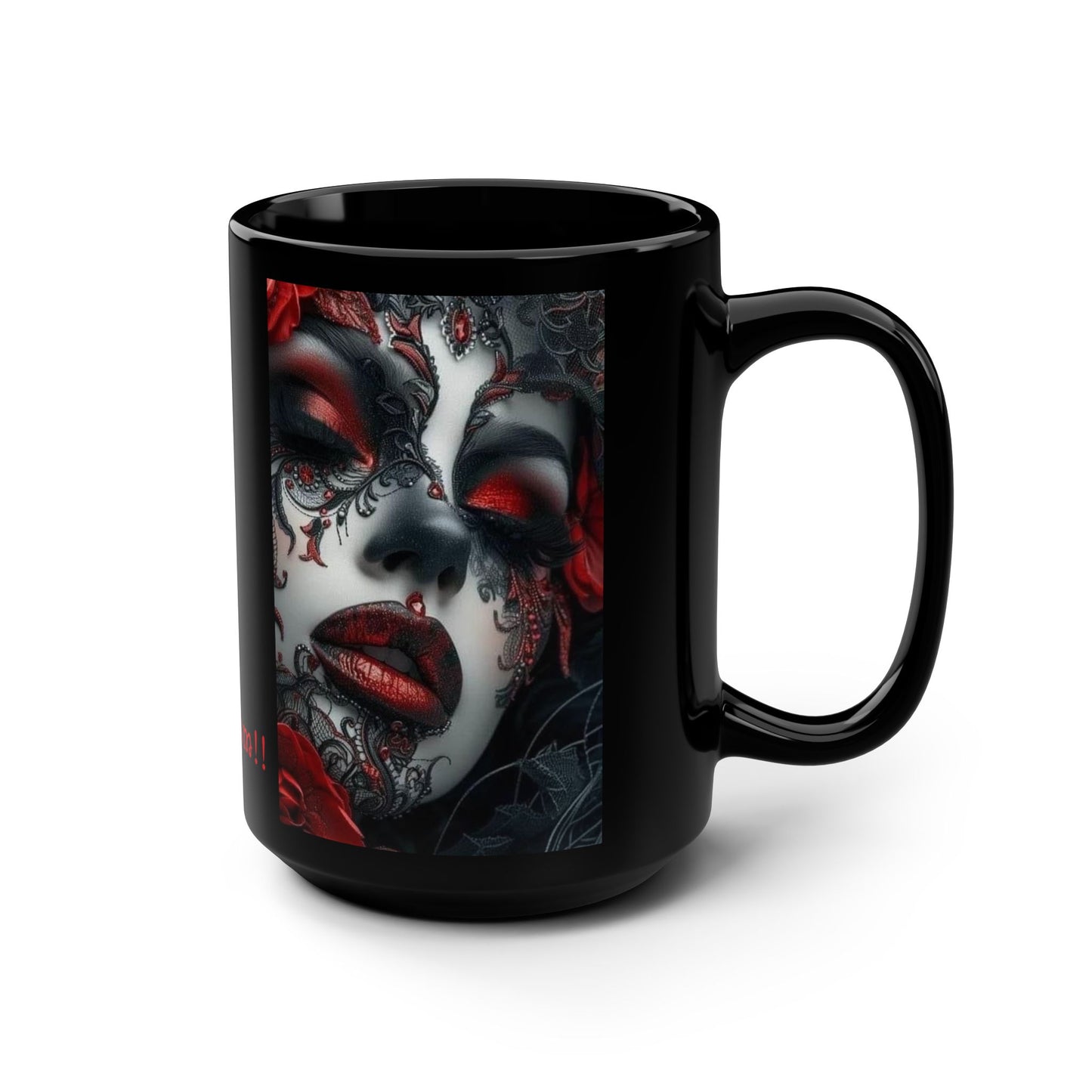 "It's Venomism!!" Gothic  Coffee Cup for Dark Aesthetic Lovers