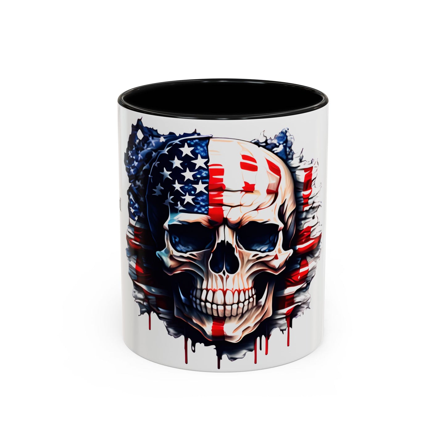 American Skull Graphic Coffee Mug - 11oz & 15oz