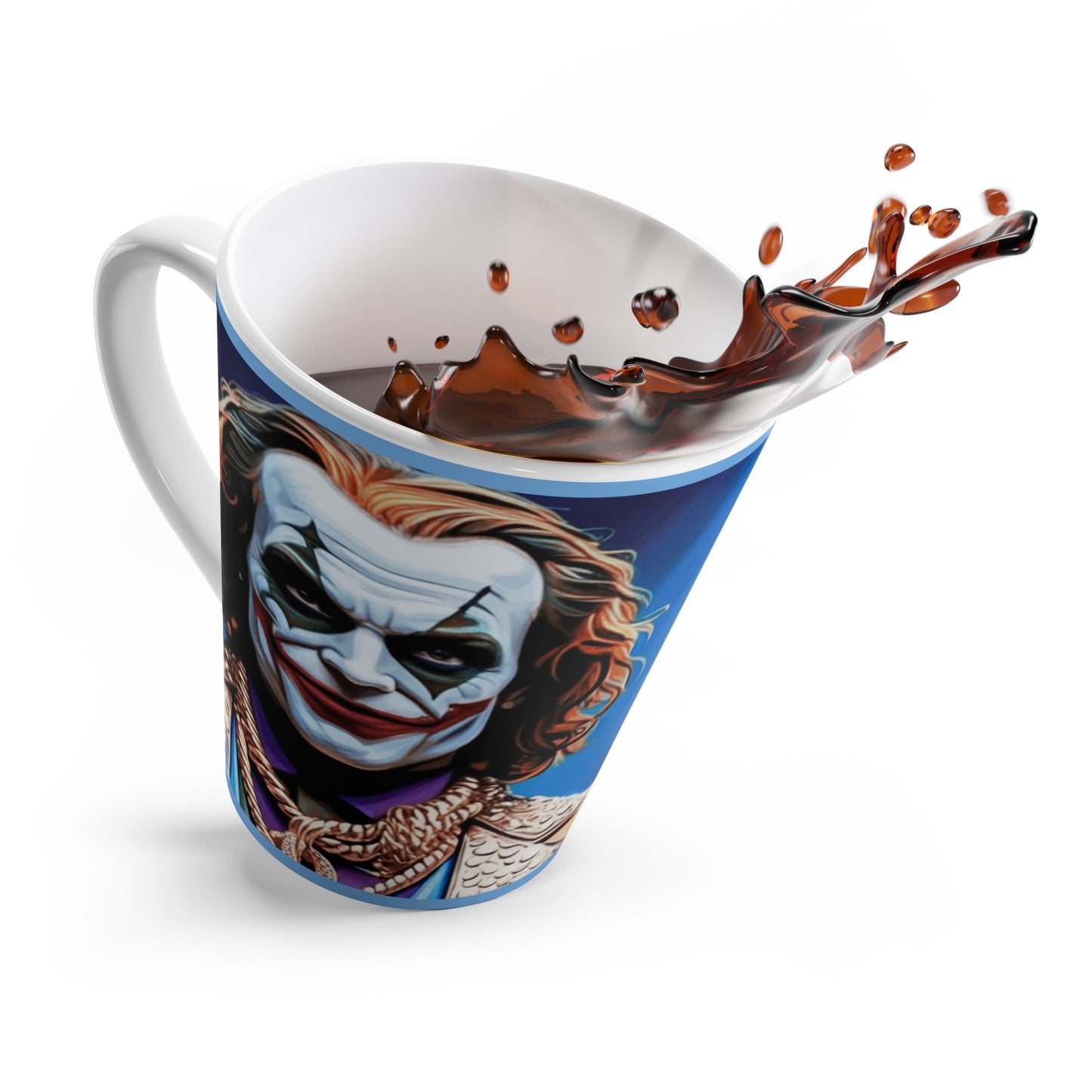 Joker Latte Mug - Perfect Gift for Fans and Collectors