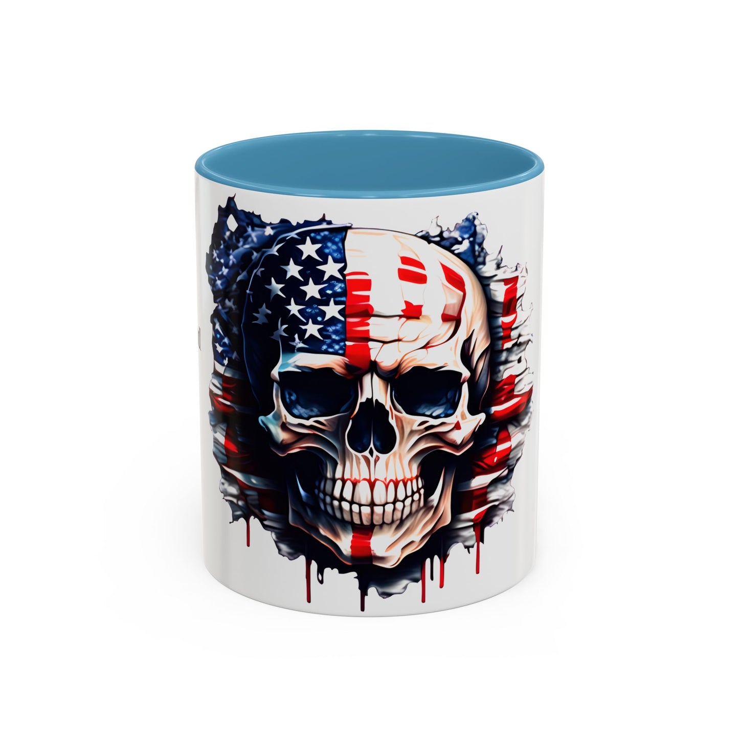 American Skull Graphic Coffee Mug - 11oz & 15oz