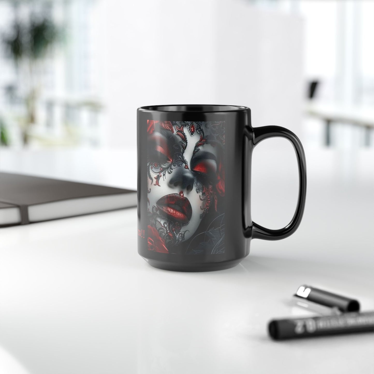 "It's Venomism!!" Gothic  Coffee Cup for Dark Aesthetic Lovers