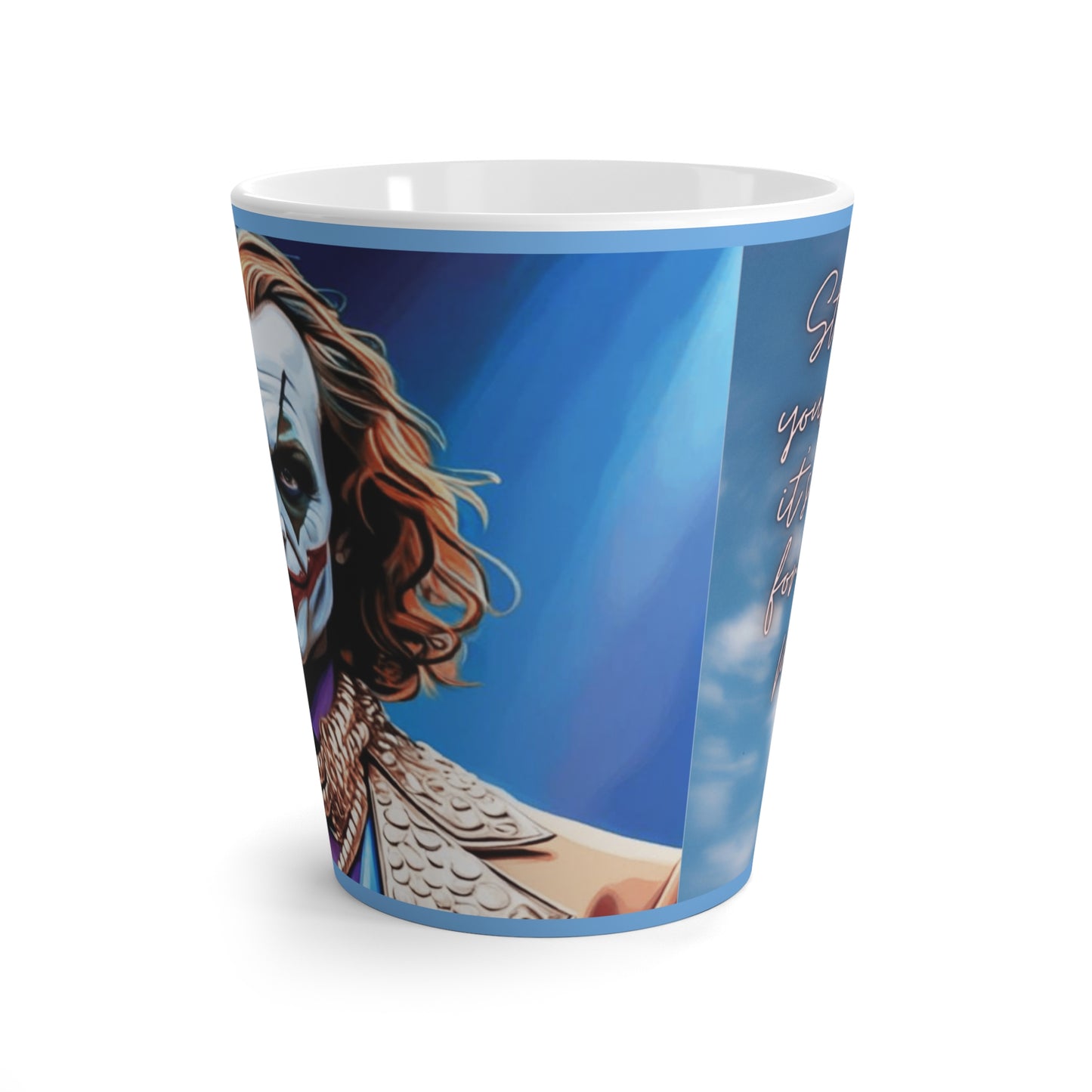 Joker Latte Mug - Perfect Gift for Fans and Collectors